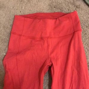 lululemon athletica Pants - Red lululemon leggings lululemon athletica Pants - Red lululemon leggings